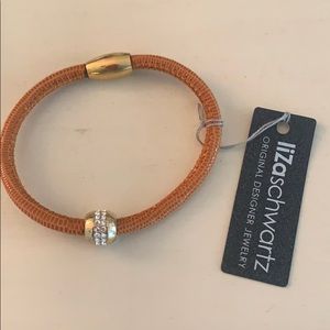 Liza Schwartz Brown Leather Bracelet